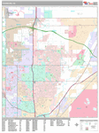 Thornton  Wall Map Premium Style