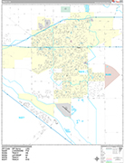 Tracy Wall Map Premium Style
