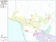 Ventura Wall Map Premium Style