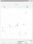 Adair Wall Map Premium Style