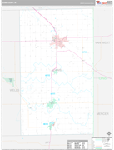 Adams Wall Map Premium Style