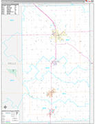 Adams Wall Map Premium Style