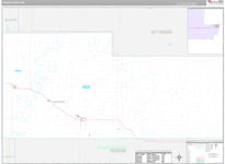 Adams Wall Map Premium Style