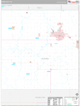 Adams Wall Map Premium Style