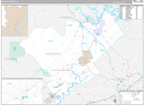 Anderson Wall Map Premium Style