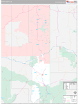 Apache Wall Map Premium Style