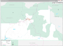 Archuleta Wall Map Premium Style