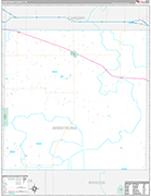 Armstrong Wall Map Premium Style