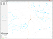 Arthur Wall Map Premium Style