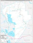 Assumption Wall Map Premium Style