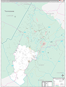 Avery Wall Map Premium Style