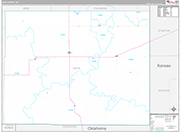 Baca Wall Map Premium Style