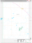 Bailey Wall Map Premium Style