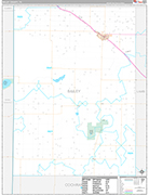 Bailey Wall Map Premium Style