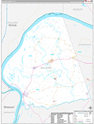 Ballard Wall Map Premium Style