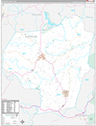 Barbour Wall Map Premium Style