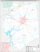 Barren Wall Map Premium Style
