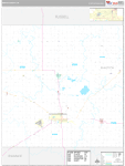 Barton Wall Map Premium Style