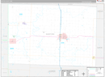 Barton Wall Map Premium Style