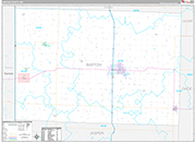 Barton Wall Map Premium Style