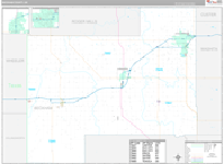 Beckham Wall Map Premium Style