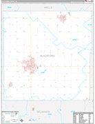 Blackford Wall Map Premium Style