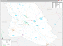 Bladen Wall Map Premium Style