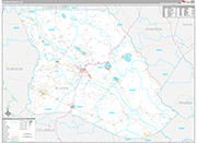 Bladen Wall Map Premium Style