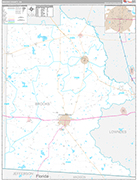 Brooks Wall Map Premium Style
