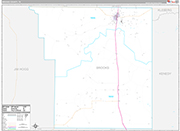 Brooks Wall Map Premium Style