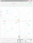 Brown Wall Map Premium Style