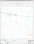 Callahan Wall Map Premium Style