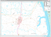 Calloway Wall Map Premium Style