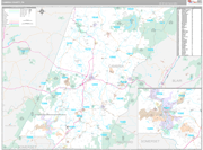 Cambria County Digital Map Premium Style