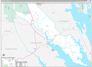 Camden Wall Map Premium Style