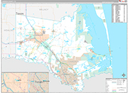 Cameron Wall Map Premium Style