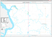 Campbell Wall Map Premium Style
