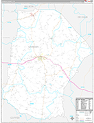 Cannon Wall Map Premium Style