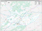 Centre Wall Map Premium Style