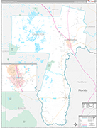 Charlton Wall Map Premium Style