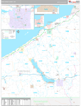 Chautauqua Wall Map Premium Style