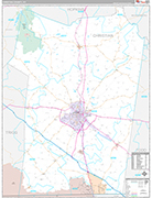 Christian Wall Map Premium Style