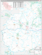 Clarion Wall Map Premium Style