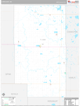 Clark Wall Map Premium Style