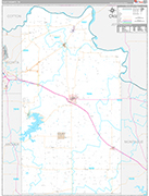 Clay Wall Map Premium Style