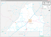 Conecuh Wall Map Premium Style