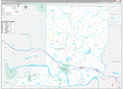 Conway Wall Map Premium Style