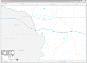 Crockett Wall Map Premium Style