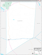 Culberson Wall Map Premium Style