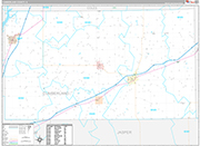 Cumberland Wall Map Premium Style